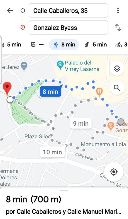 Sherryflat Palacio - Parking Jerez de la Frontera Bagian luar foto